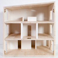 Puppenhausmodell Südtyp